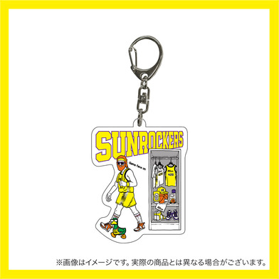 Ducksterコラボアクリルキーホルダー（バスケおじさん）